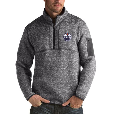 edmonton oilers pullover jacket